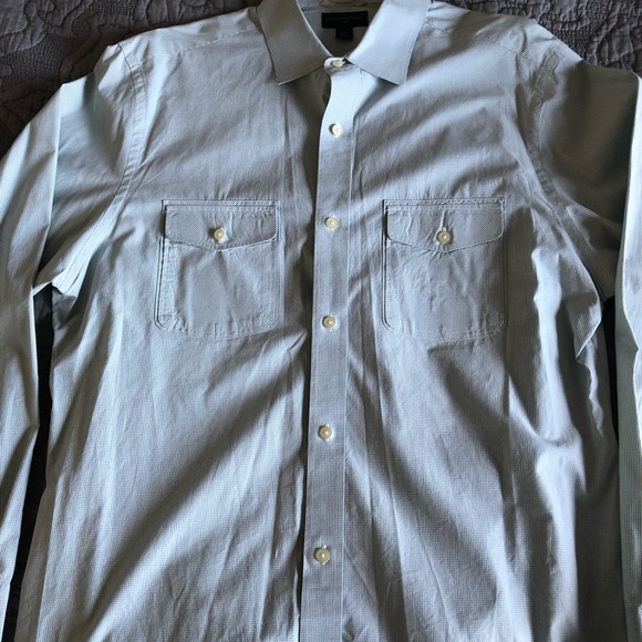 Banana Republic Green Gingham button down shirt - Picture 6 of 6